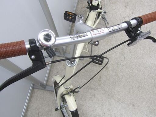 折りたたみ自転車 16インチ simple style アイボリー系 コンパクト 