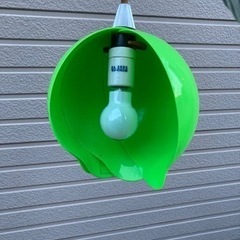 レトロ　ランプシェードの画像