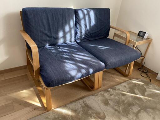 無印良品　リビングでもダイニングでもつかえるソファチェア