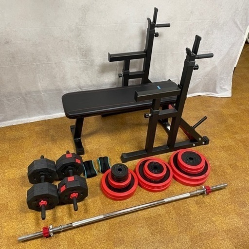 美品 GronG ベンチプレス トレーニング器具 おまけ付き