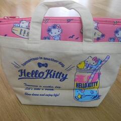 ランチバッグに…KITTYちゃん、2wayトートバッグをの画像