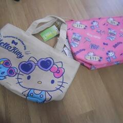 ランチバッグに…KITTYちゃん、2wayトートバッグを