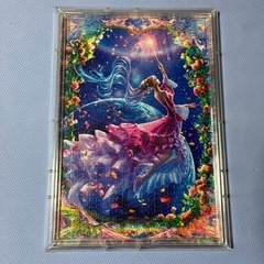 クリスタルジグソーパズル完成品
