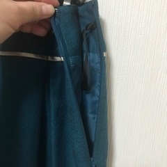 ベルメゾン  グリーンスカートの画像