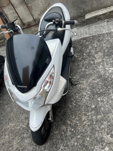 PCX 白色　人気