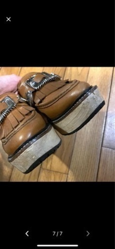 toga ウッドソール　ヒール　37