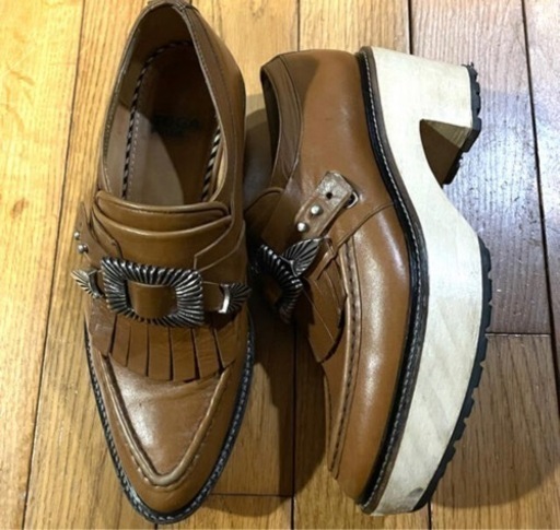 toga ウッドソール　ヒール　37