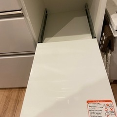 4月29日引取り限定！美品！ニトリ　キッチンカウンター(アルミナ2 120CT WH)の画像
