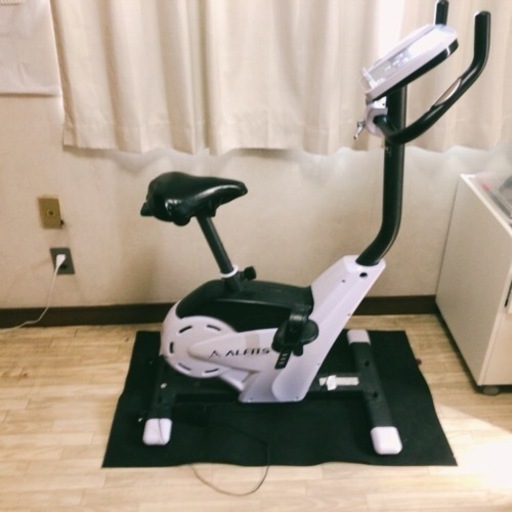 ALINCO プログラムバイク AFB6216 16段階負荷調節 トレーニングメニュー付