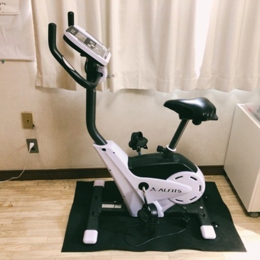 ALINCO プログラムバイク AFB6216 16段階負荷調節 トレーニングメニュー付