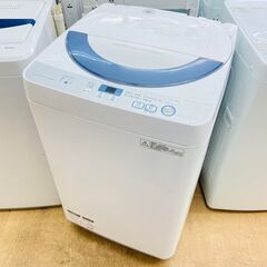 12/19【半額】シャープ/SHARP 洗濯機 ES-GE55R 2016年製 5.5キロ