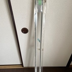 ニトリ  伸縮式 木目調カーテンレール(フェニックス WH 2M/W)