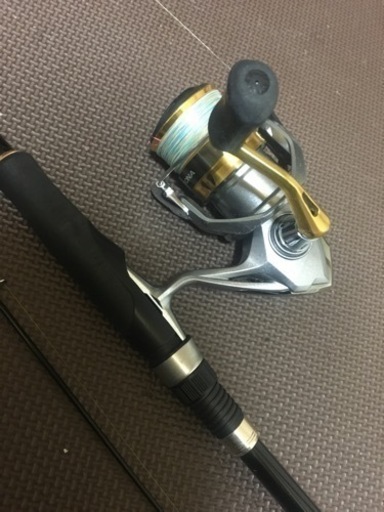 釣竿リール付き