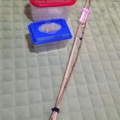 虫かご2個とザリガニ釣具