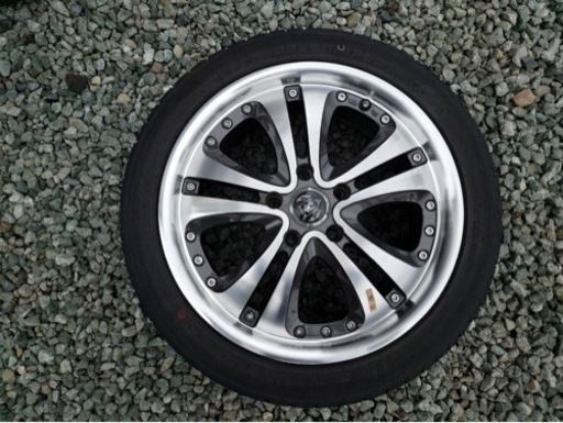 サマータイヤ＆ホイールセット 17インチ 5穴 NANKANG/2021年 215/45R17 ホイールplatinum steiner 4本セット