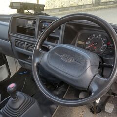 18y  サンバートラック　ＴＢ　４ＷＤ　エアコン　エアバッグ　１６.５万円！！　の画像