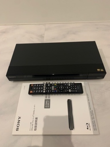 美品 SONY ブルーレイレコーダー