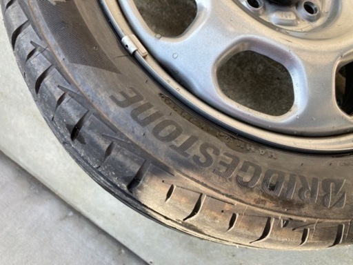 ハスラー　165/60 R15スチールホイール　タイヤ　4本セット