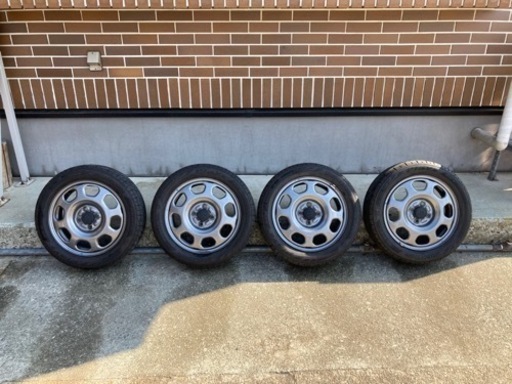 ハスラー　165/60 R15スチールホイール　タイヤ　4本セット