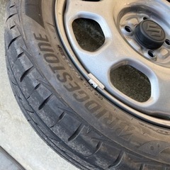 ハスラー　165/60 R15スチールホイール　タイヤ　4本セットの画像