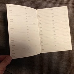 アドレス帳　ELFONICSの画像