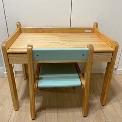 大和屋　YAMATOYA ノスタリトルデスク&リトルチェア