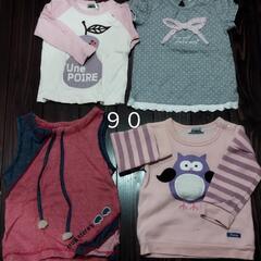 女の子用ベビー服　９０〜９５サイズ　50円〜　１２点