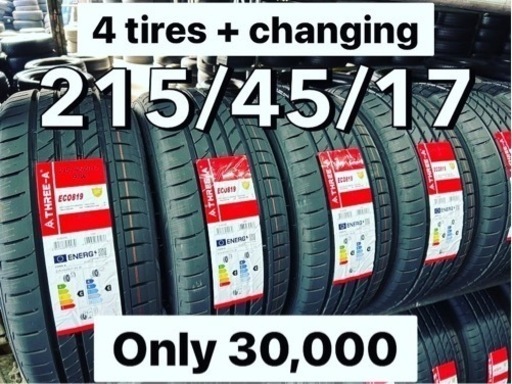 ? New Summer Tires sale ? Aman Trading Company. Aichi ken Obu shi