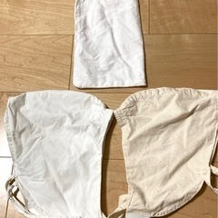 剣道着(上着、袴、頭巾？2枚、袋)の画像