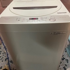 SHARP 全自動洗濯機 ES-GE5B-T 5.5kg 2018年製