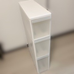【美品】3段引き出しスリムの画像