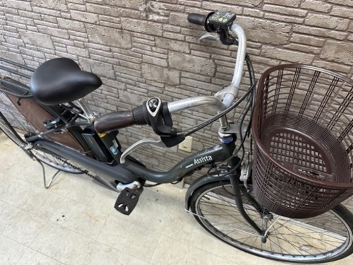 新生活応援SALE 東京23区配達無料　新基準　ブリヂストン　アシスタ　12.8Ah リチウム 電動自転車 中古 161