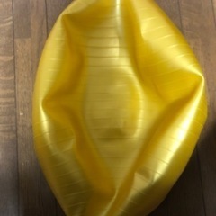 バランスボール　黄色の画像