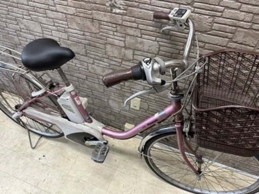 新生活応援SALE  東京23区配達無料　新基準 Panasonic パナソニック　ビビTX 5Ah 電動自転車☆中古☆パナ 163