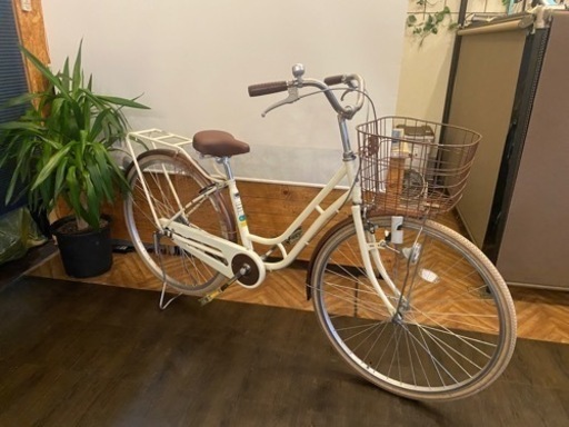 【27インチ】シングルギア　自転車