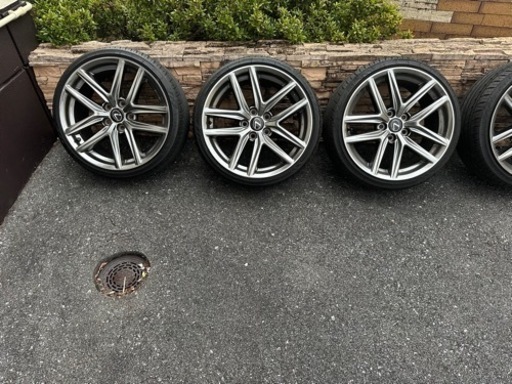 レクサスis純正ホイール　４本同サイズ　18インチ