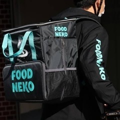 【防水加工済】配達バッグ フードネコ ウーバー 機能性◎の画像