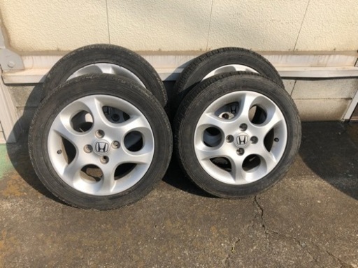 【取引完了】軽自動車用ホンダライフ純正アルミホイール