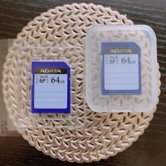 ※激安　A-DATA SDXCカード 64GB 2枚