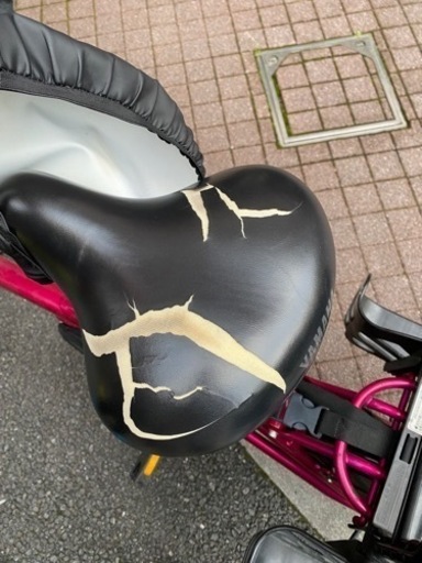 【取引中】YAMAHA PAS kiss  2人乗せ電動アシスト自転車ピンク