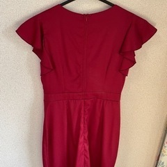 値下げ＊Rich or Die☆ワインレッドカラーのミニドレスの画像