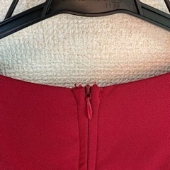 値下げ＊Rich or Die☆ワインレッドカラーのミニドレスの画像