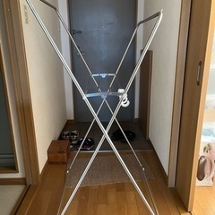 受け渡し決定⭐︎ ニトリ　ステンレス室内干しスタンド（折りたたみ可能）