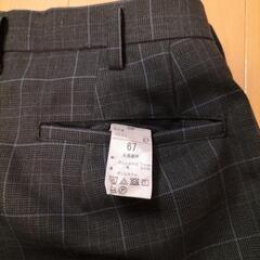 広島市立安佐南中学校 制服 ズボンの画像