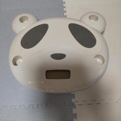新生児、乳児、体重計の画像