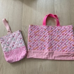 レッスンバッグ＆シューズ入れ