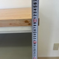 レンジや炊飯器置き収納の画像