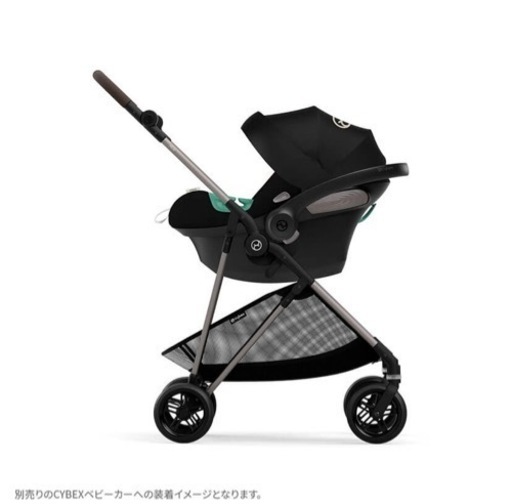 美品　サイベックス　ベビーシート　エイトンS2 ブラック　アダプター付！