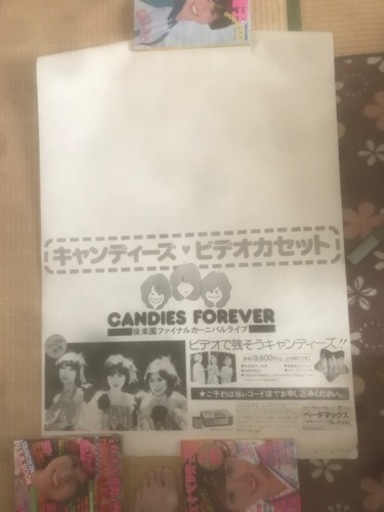 キャンディーズ特大ポスター