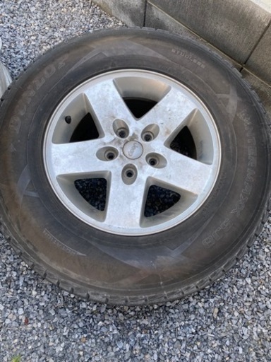 ラングラーJK スタッドレスタイヤホイルセット